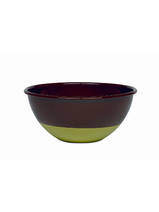 bowl chocolate/pistachio 22 cm (0464-572)